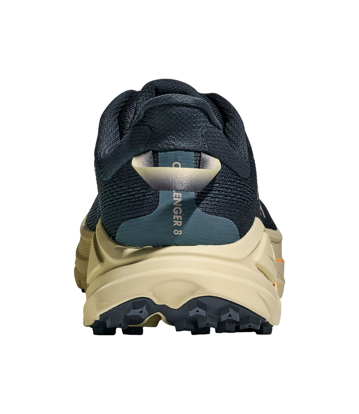 L.L.Bean Men's HOKA Challenger 8 Trail Shoes Faded Navy/Pampass Grass