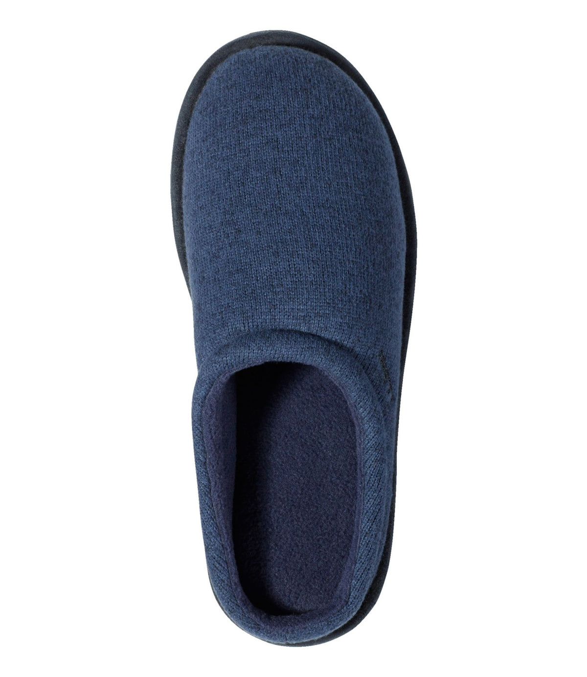 L.L.Bean Men's Sweater Fleece Scuffs Bright Navy