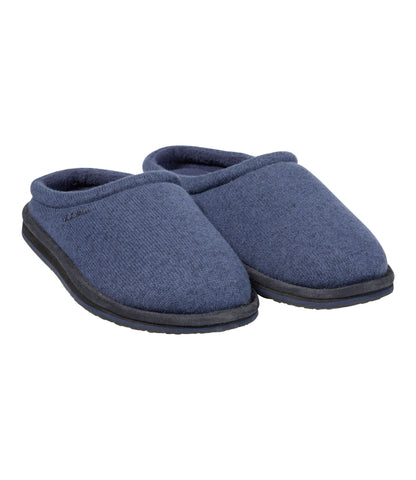 L.L.Bean Men's Sweater Fleece Scuffs Bright Navy