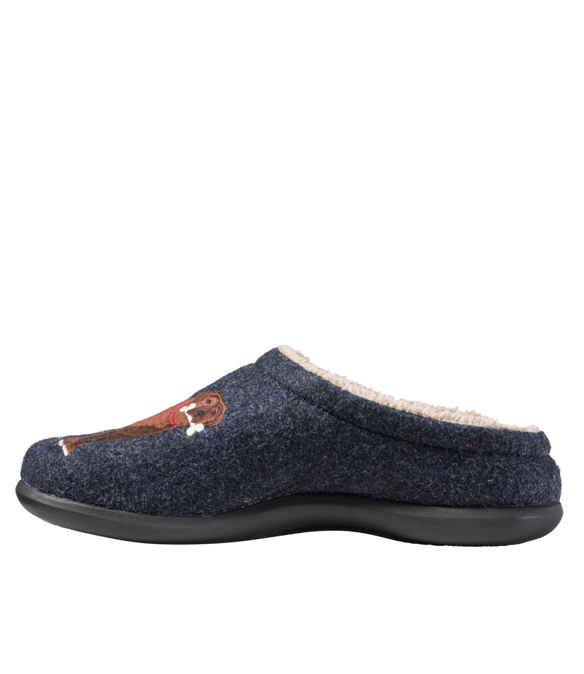 L.L.Bean Men's Daybreak Slippers, Motif ClassicNavy/DogBone