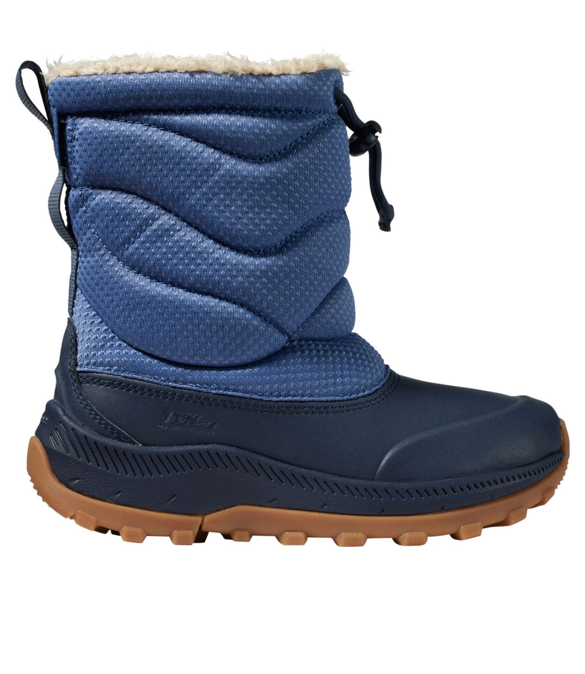 L.L.Bean Kids' Access Winter Pull-On Boots Carbon Navy