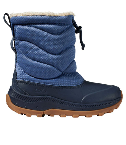 L.L.Bean Kids' Access Winter Pull-On Boots Carbon Navy