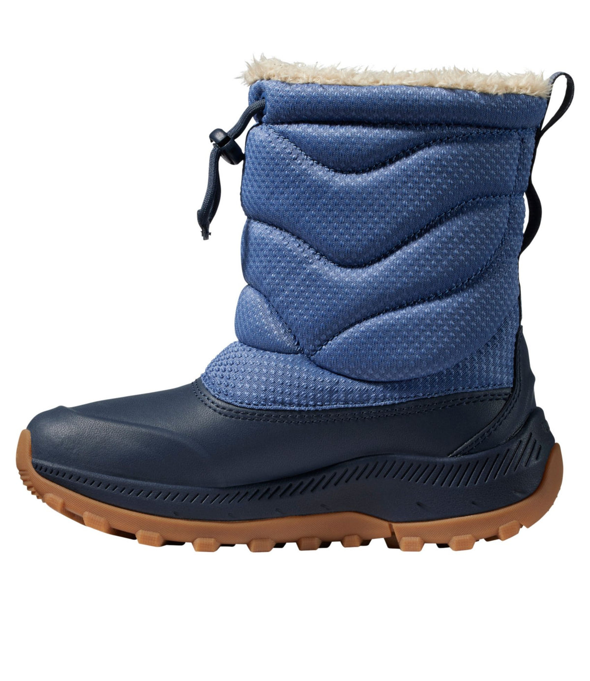 L.L.Bean Kids' Access Winter Pull-On Boots Carbon Navy