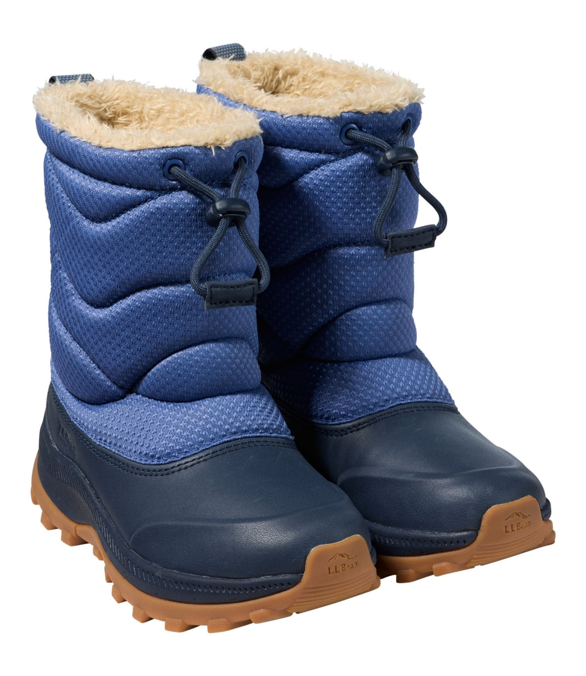 L.L.Bean Kids' Access Winter Pull-On Boots Carbon Navy
