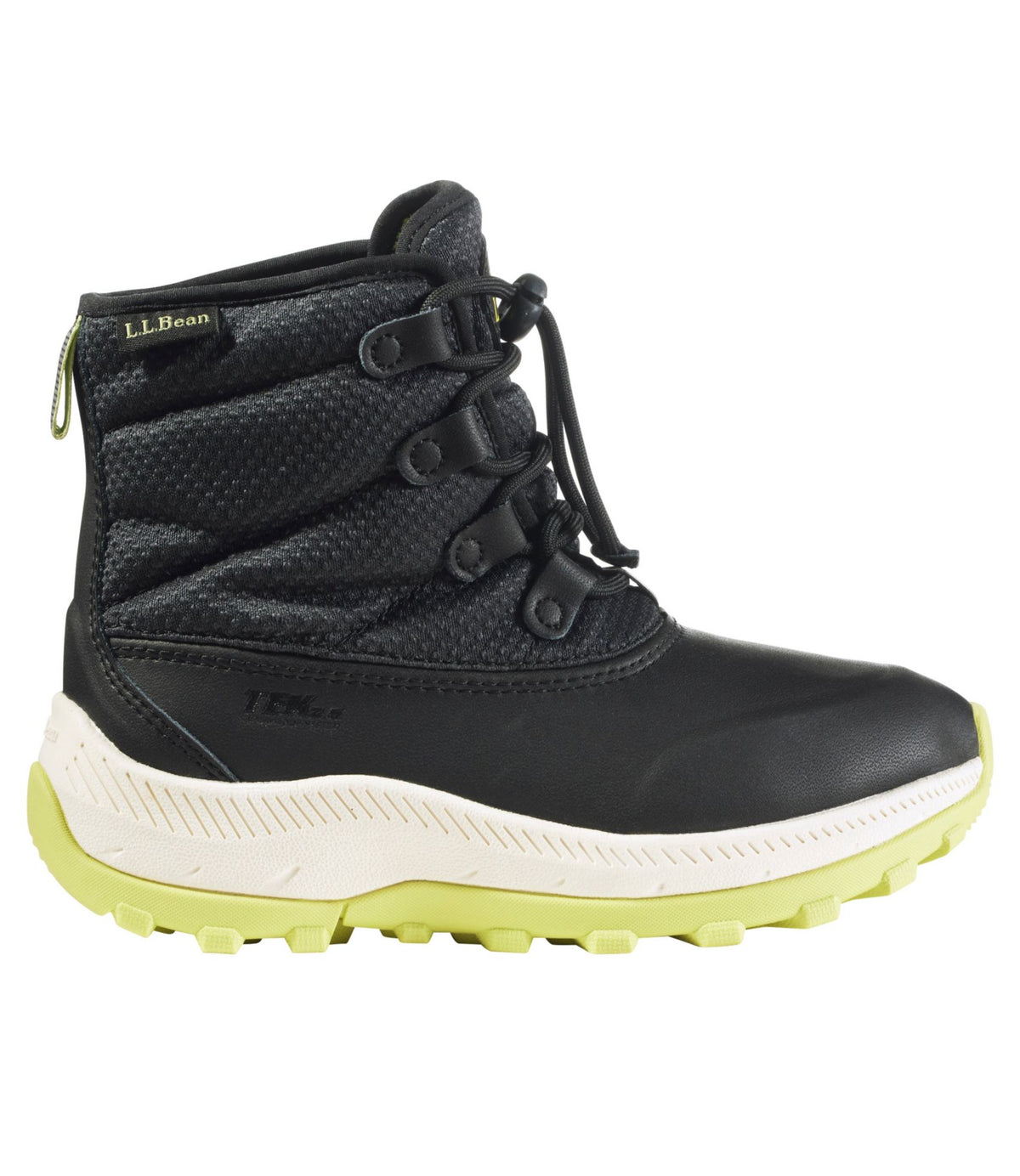 L.L.Bean Kids' Access Insulated Snow Boots Black