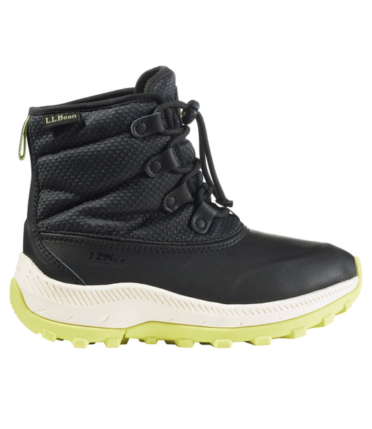 L.L.Bean Kids' Access Insulated Snow Boots Black