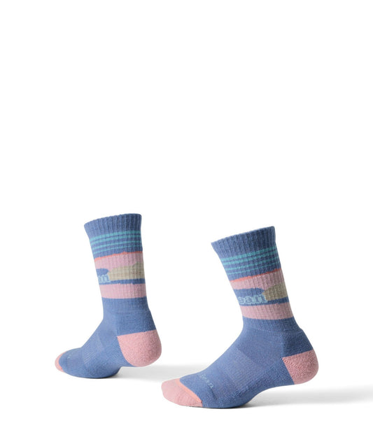L.L.Bean Kids' L.L.Bean Katahdin Socks Deep Lake/Woodrose