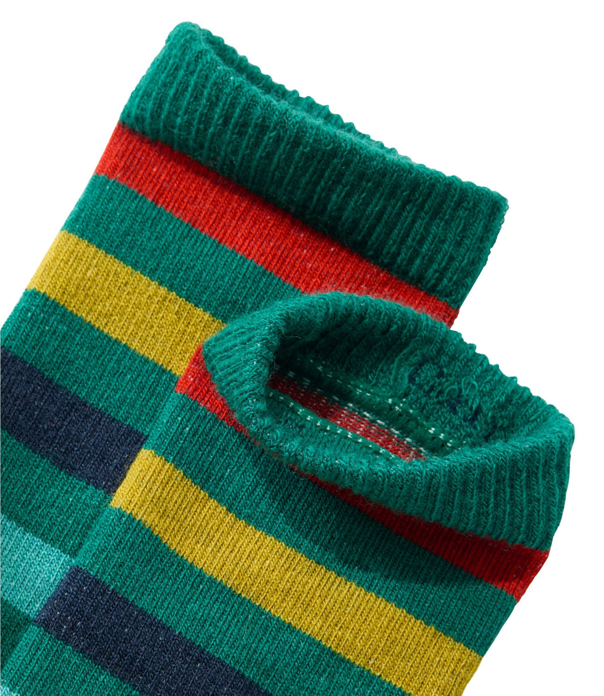 L.L.Bean Kids' Camden Trail Socks, 3-Pack Woodrose/Sail Blue