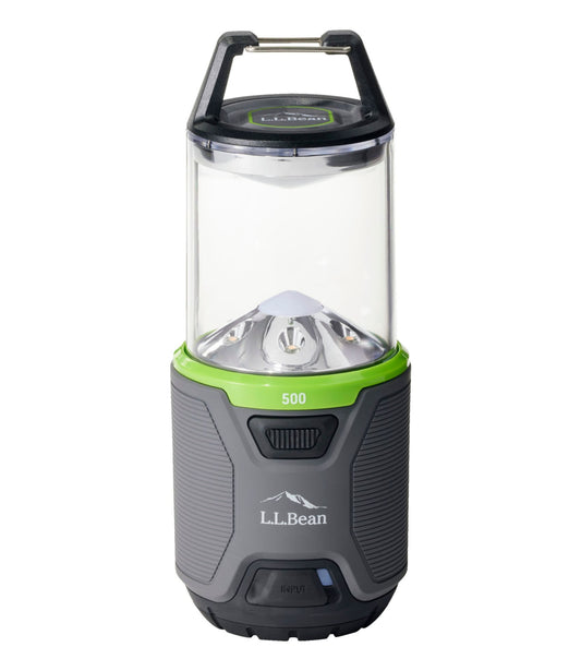 L.L.Bean L.L.Bean Trailblazer 500 Rechargeable Lantern Black/Gray