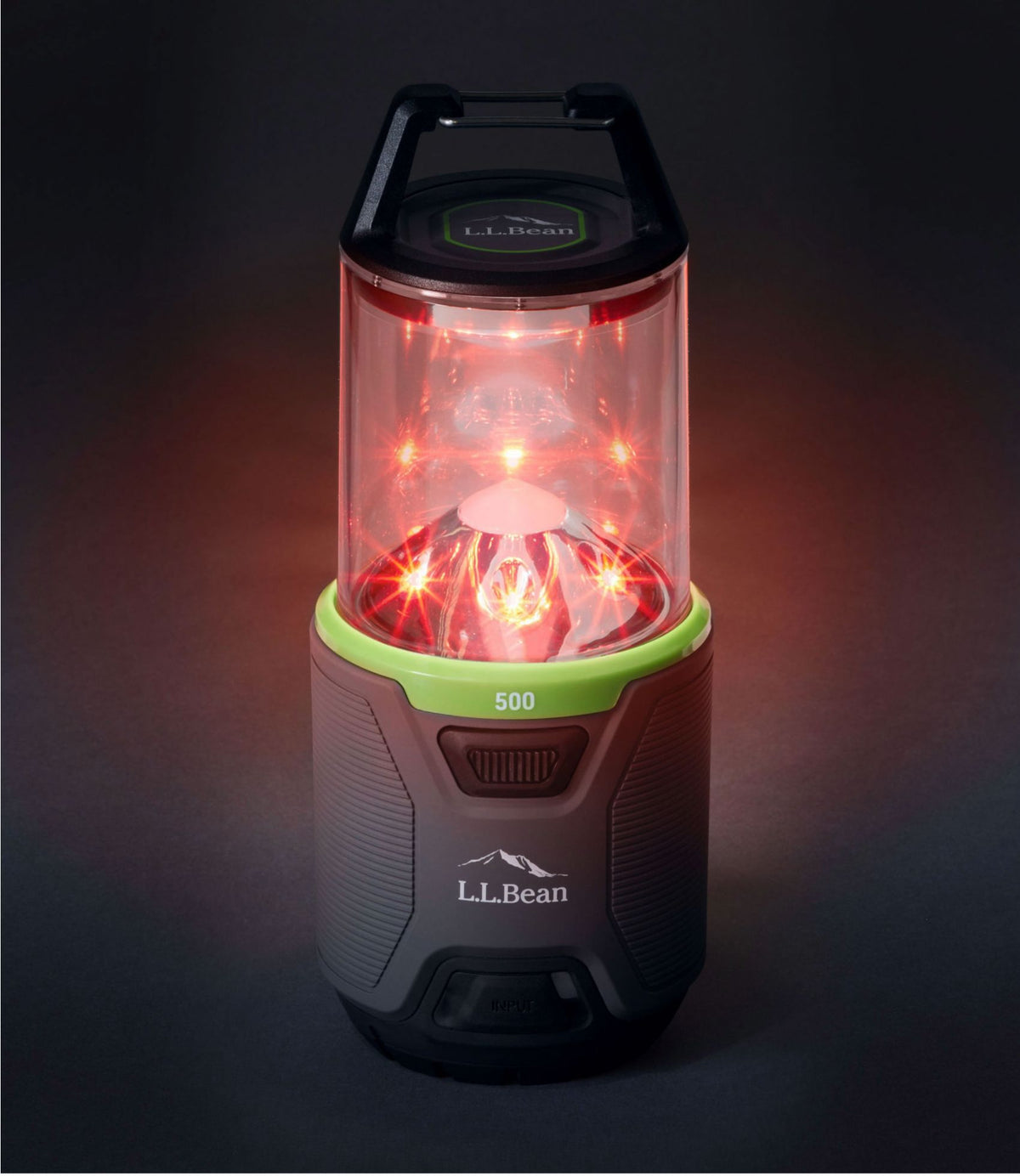 L.L.Bean L.L.Bean Trailblazer 500 Rechargeable Lantern Black/Gray