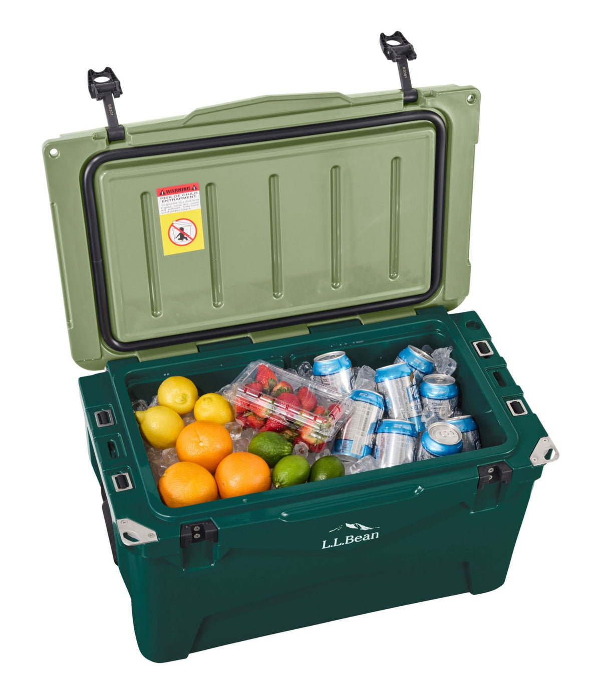 L.L.Bean Woodlands Heavy Duty Cooler, 45 Quart Deepest Green