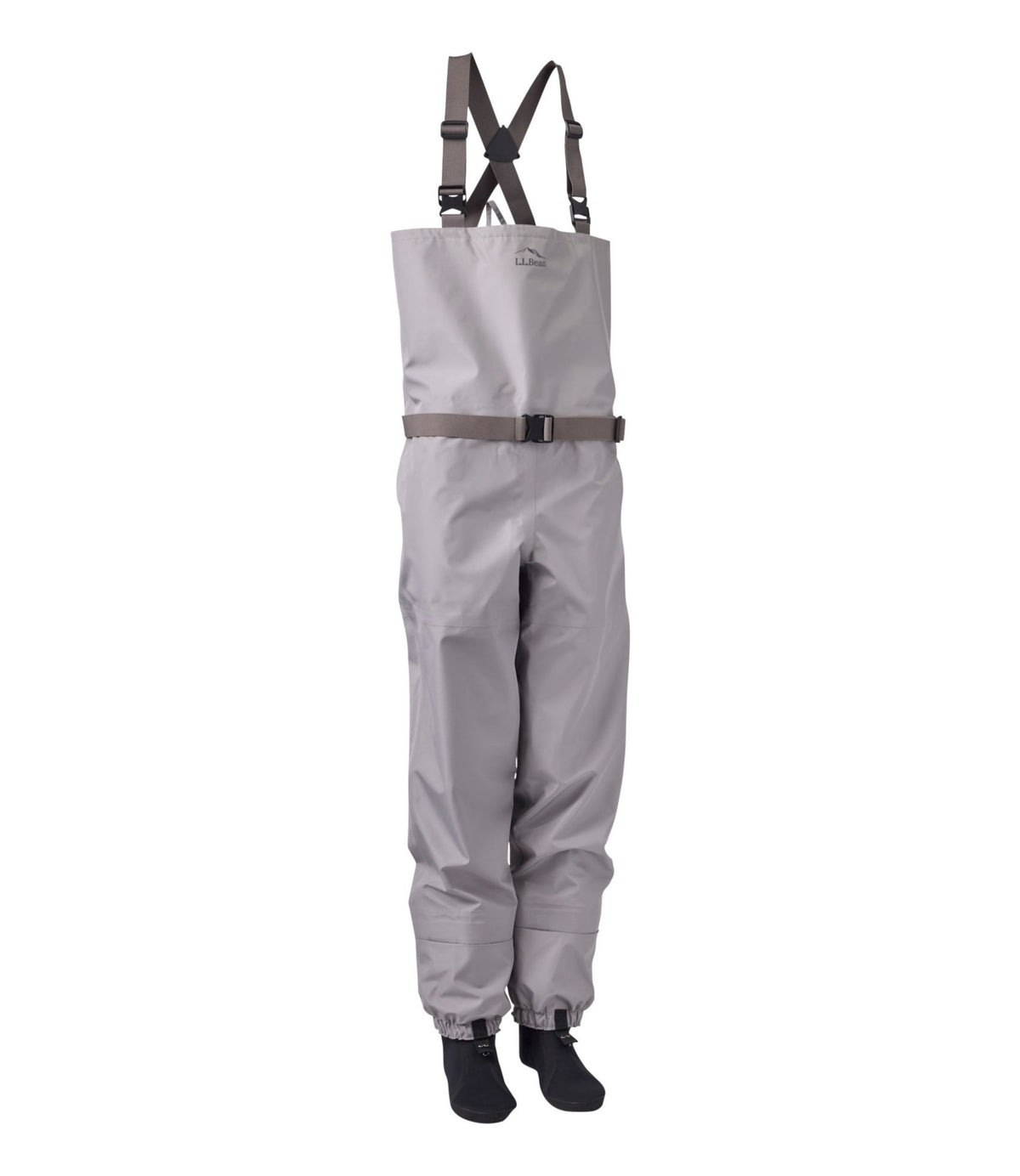 L.L.Bean Men's Angler II Stockingfoot Wader with Super Seam® Frost Gray