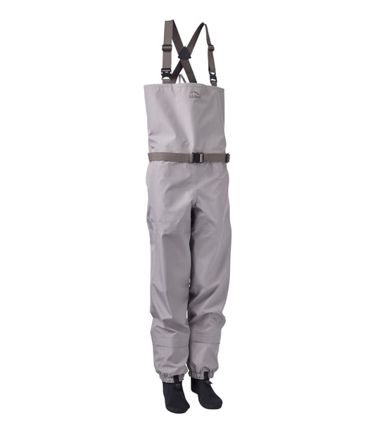 L.L.Bean Men's Angler II Stockingfoot Wader with Super Seam® Frost Gray