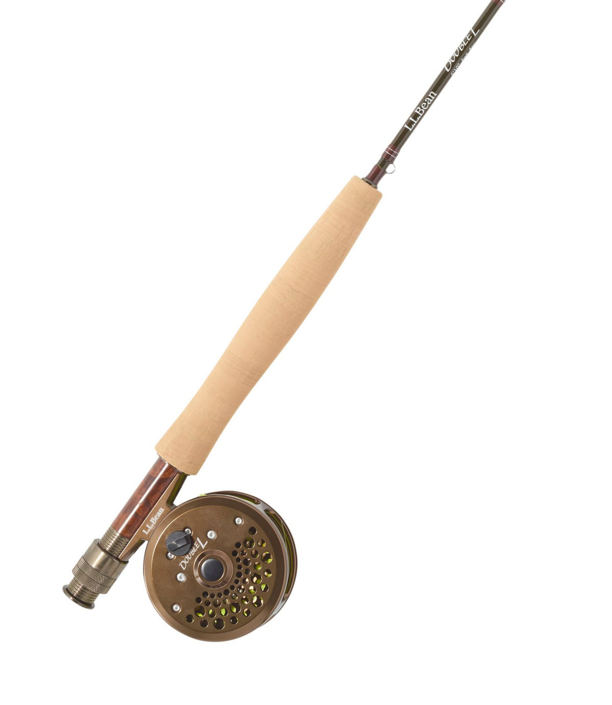 L.L.Bean Double L Fly Rod Outfits, 3-4 wt. Brown