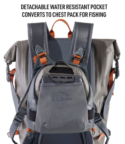 L.L.Bean Waterproof Switchpack Asphalt