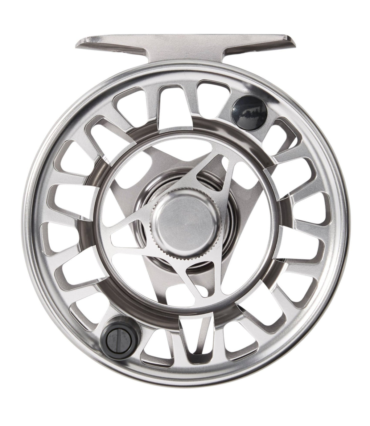 L.L.Bean Streamlight Ultra II Large Arbor Fly Reel Silver