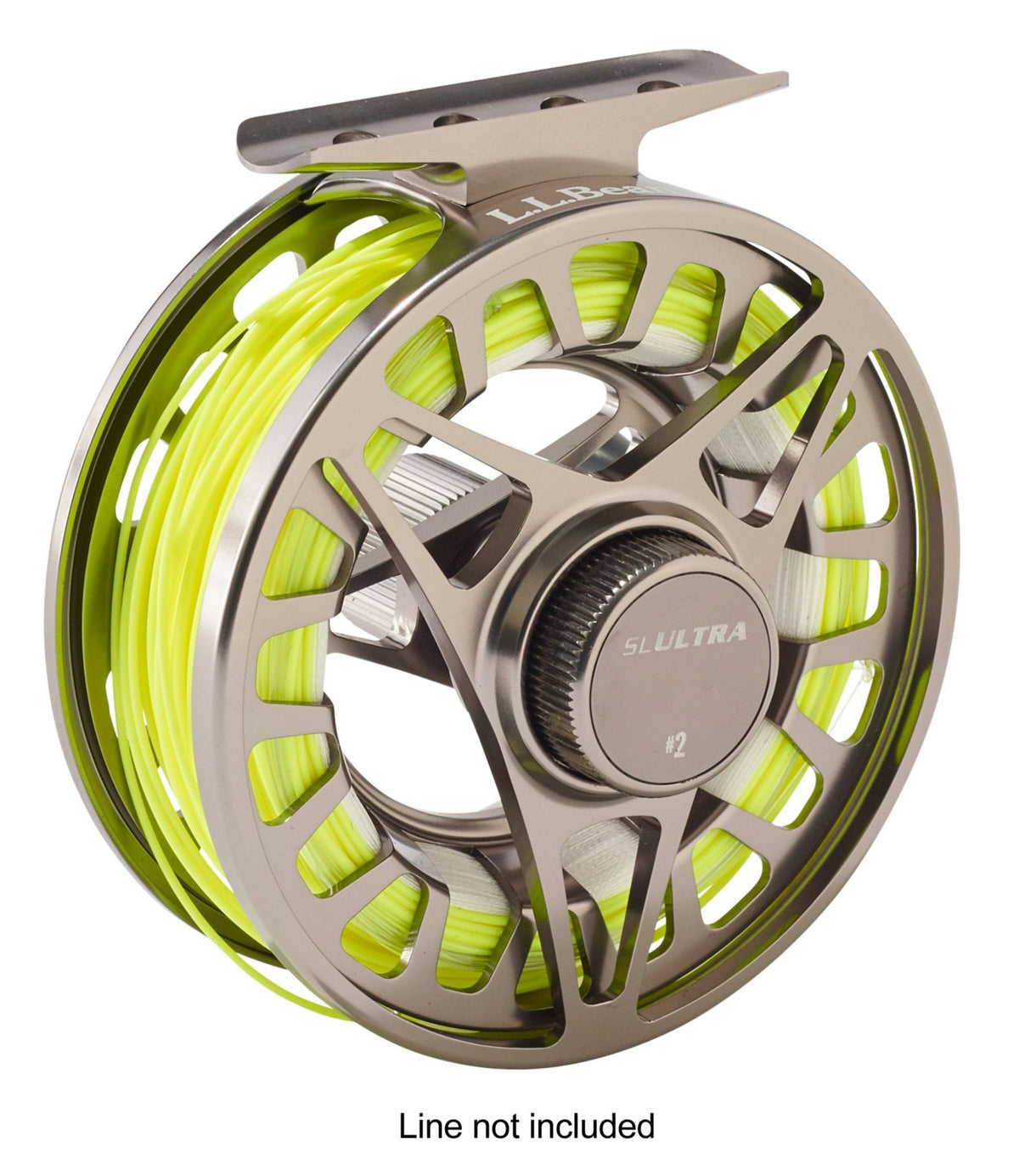 L.L.Bean Streamlight Ultra II Large Arbor Fly Reel Silver