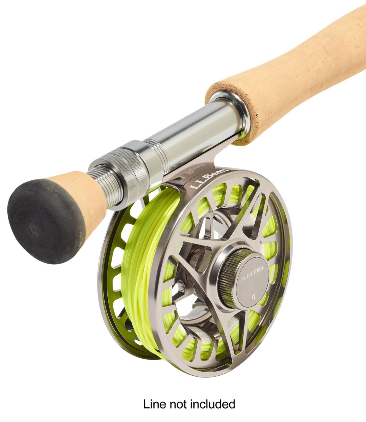 L.L.Bean Streamlight Ultra II Large Arbor Fly Reel Silver
