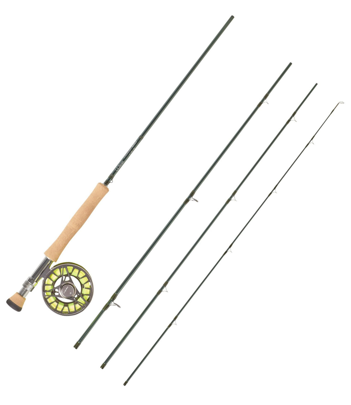 L.L.Bean L.L.Bean Streamlight Ultra II Saltwater Fly Rod Outfit, 7-9 Wt. Green