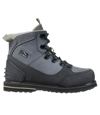 L.L.Bean Men's Emerger Wading Boots, Studded Dark Gray