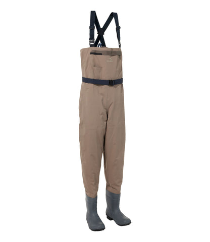 L.L.Bean Men's Double L Boot-Foot Waders Dark Cement