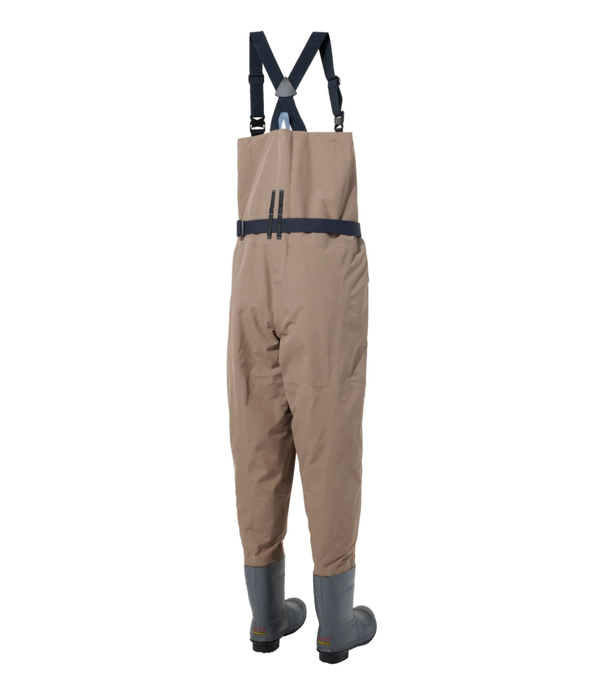 L.L.Bean Men's Double L Boot-Foot Waders Dark Cement