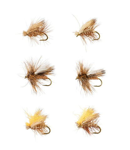 L.L.Bean Umpqua Caddis Dry Fly Assortment, 6 flies