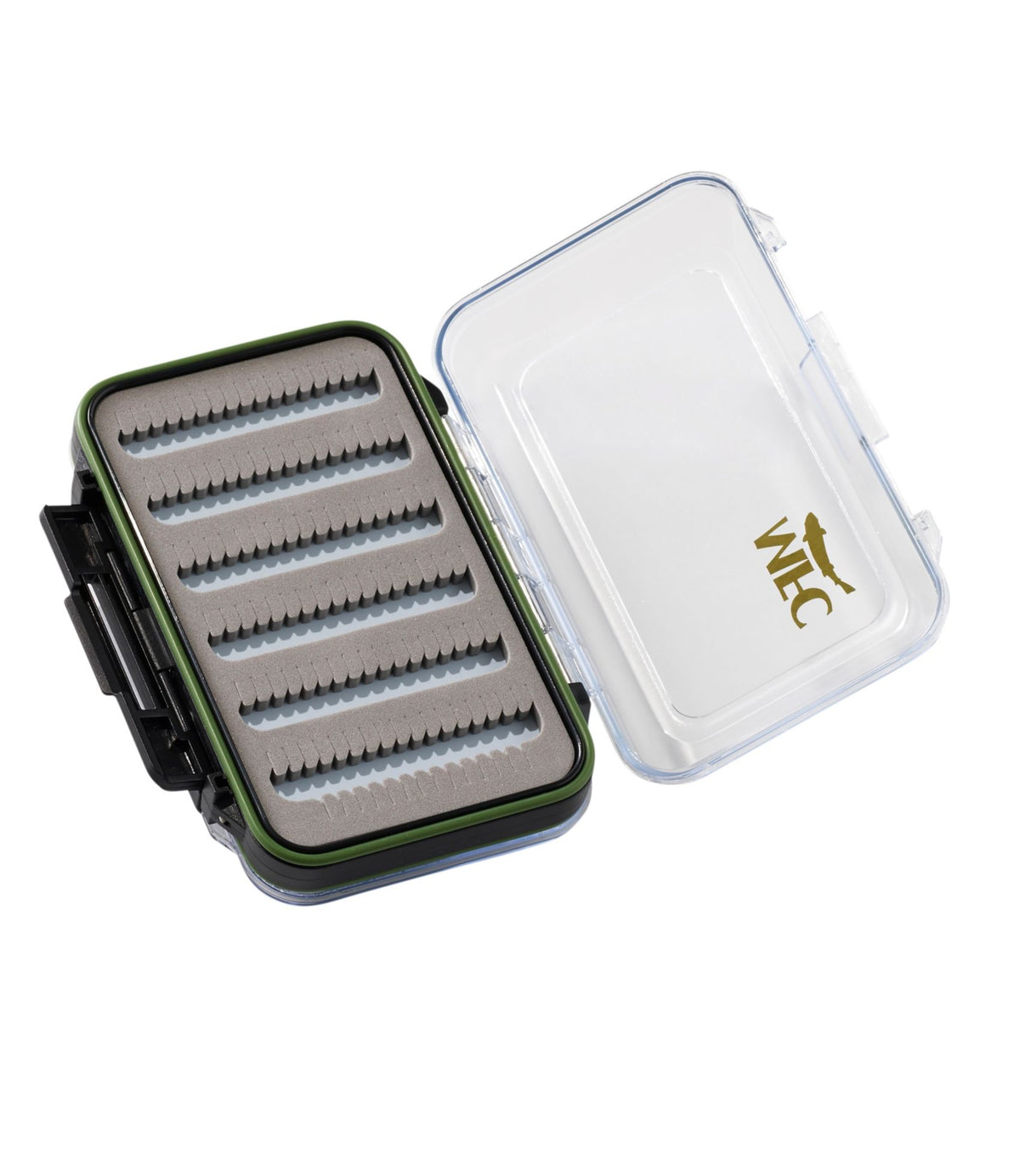L.L.Bean Montana Fly Company Waterproof Fly Box, Medium Olive