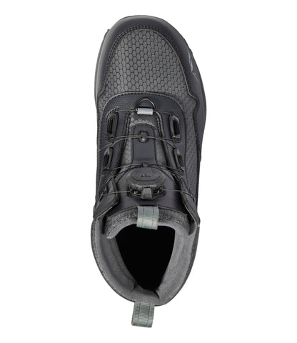 L.L.Bean Men's Rapid River Pro BOA® Wading Boot, Studded Dark Black