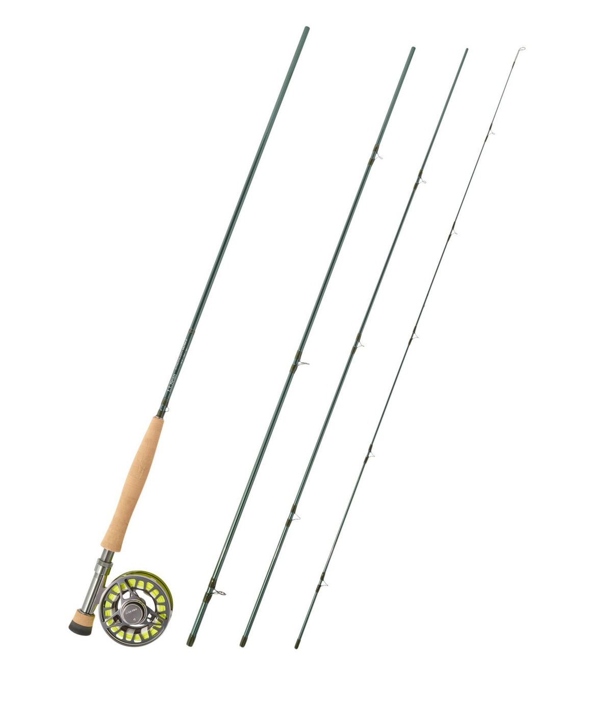 L.L.Bean Streamlight Euro Ultra II Fly Rod Outfit, 10'6" 3 wt. Green