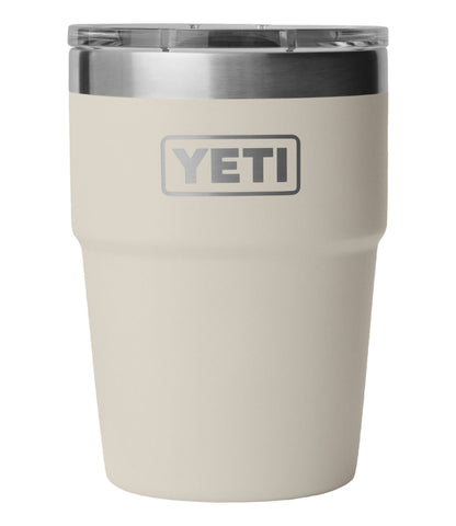 L.L.Bean Yeti Rambler Stackable Cup With MagSlide Lid, 16 oz. Cape Taupe