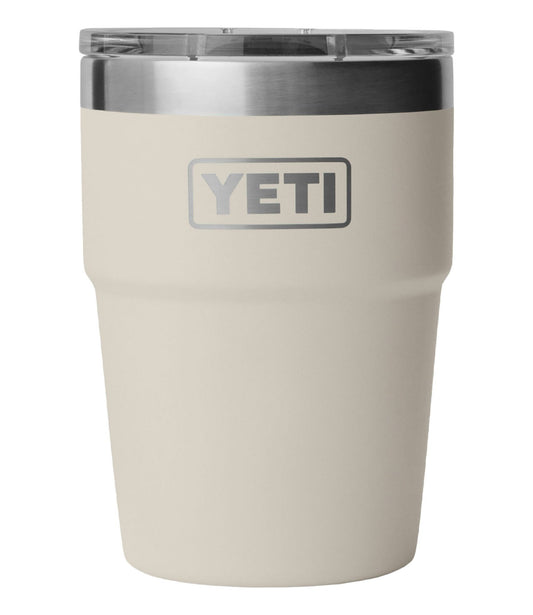 L.L.Bean Yeti Rambler Stackable Cup With MagSlide Lid, 16 oz. Cape Taupe