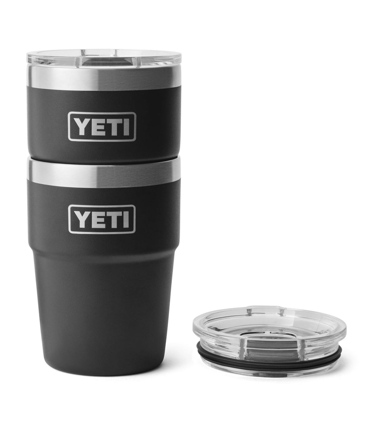 L.L.Bean Yeti Rambler Stackable Cup With MagSlide Lid, 16 oz. Cape Taupe