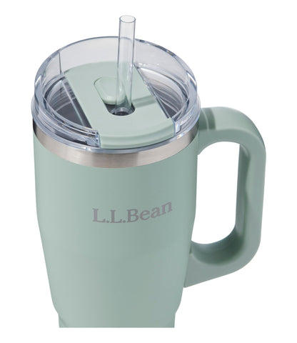 L.L.Bean L.L.Bean Insulated Straw Mug, 32 oz. Cherry Tomato