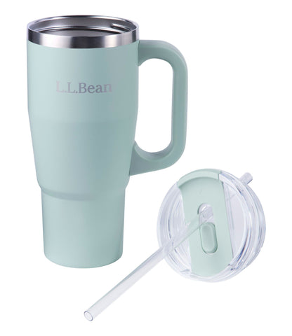 L.L.Bean L.L.Bean Insulated Straw Mug, 32 oz. Cherry Tomato