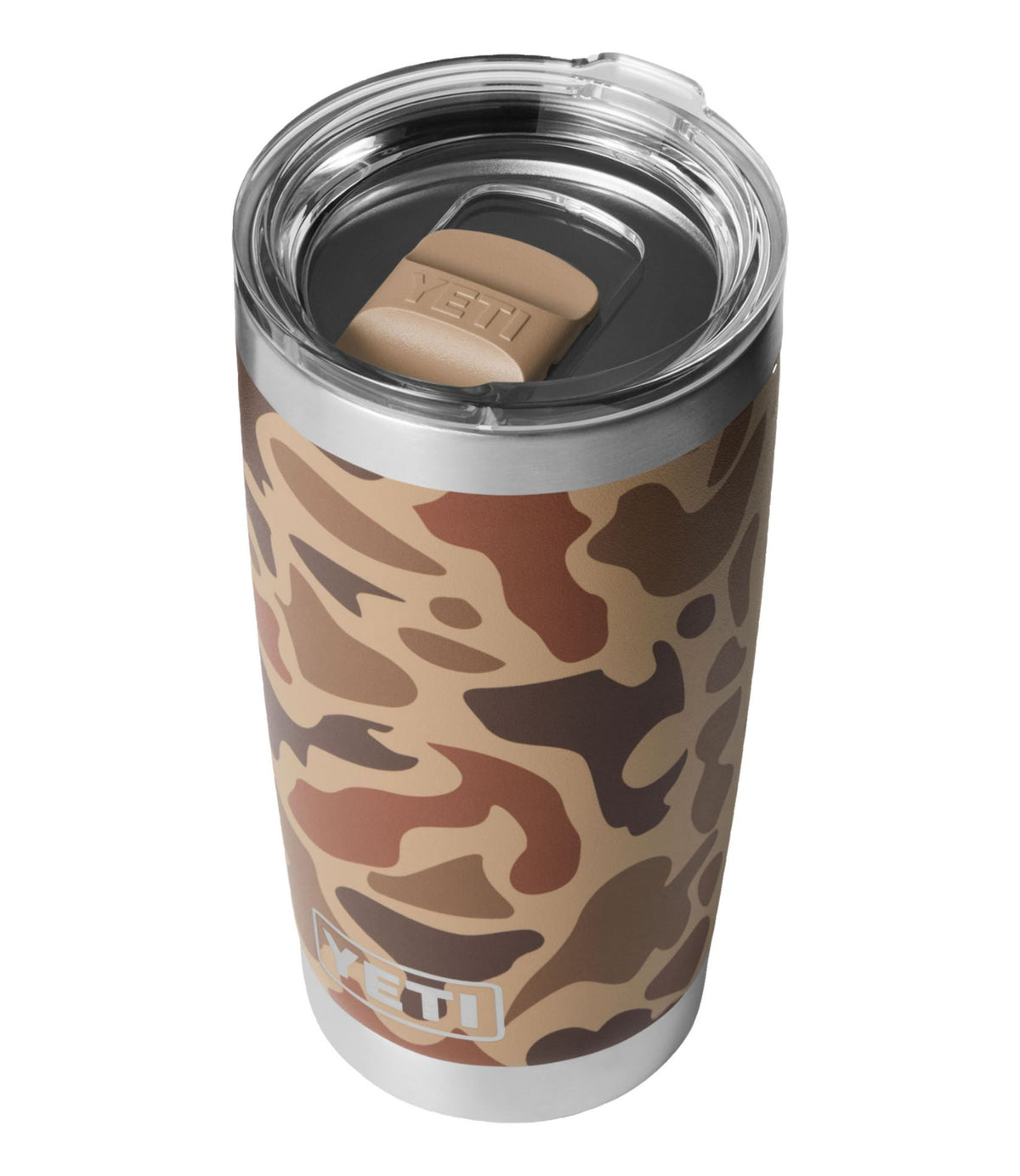L.L.Bean Yeti Rambler Tumbler With MagSlide Lid, Camo 20 oz. Wetlands Camo