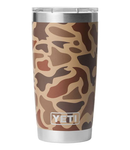 L.L.Bean Yeti Rambler Tumbler With MagSlide Lid, Camo 20 oz. Wetlands Camo