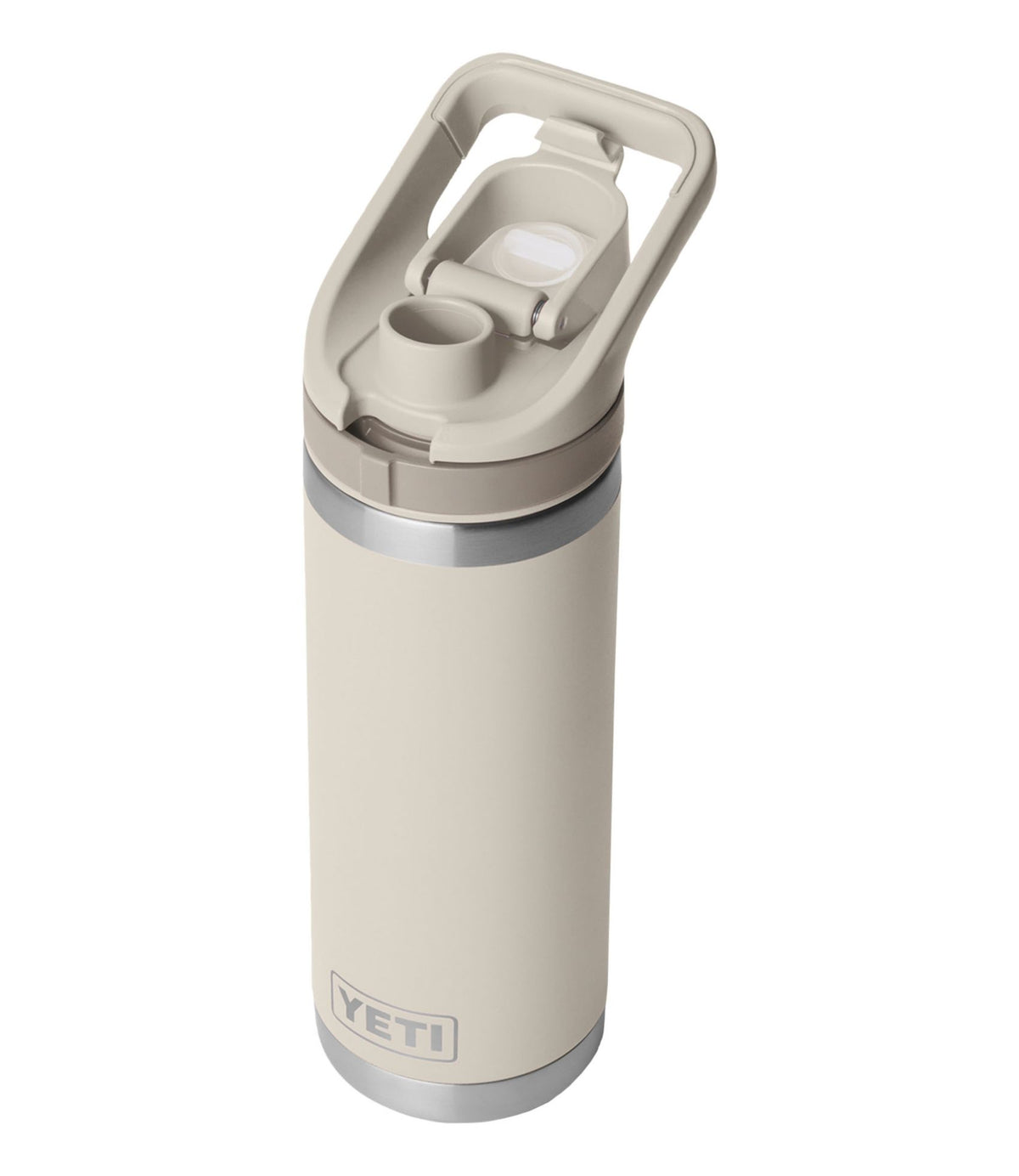 L.L.Bean Yeti Rambler Water Bottle with Flip Chug Cap, 18 oz. Cape Taupe
