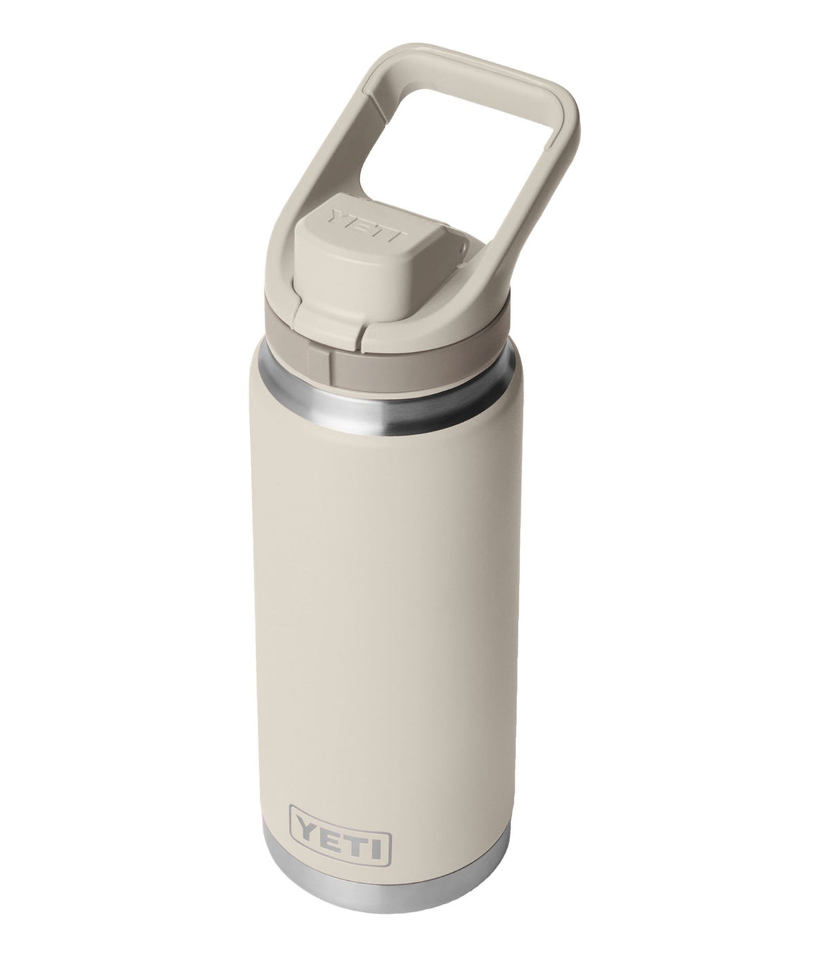 L.L.Bean Yeti Rambler Water Bottle with Flip Chug Cap, 18 oz. Cape Taupe