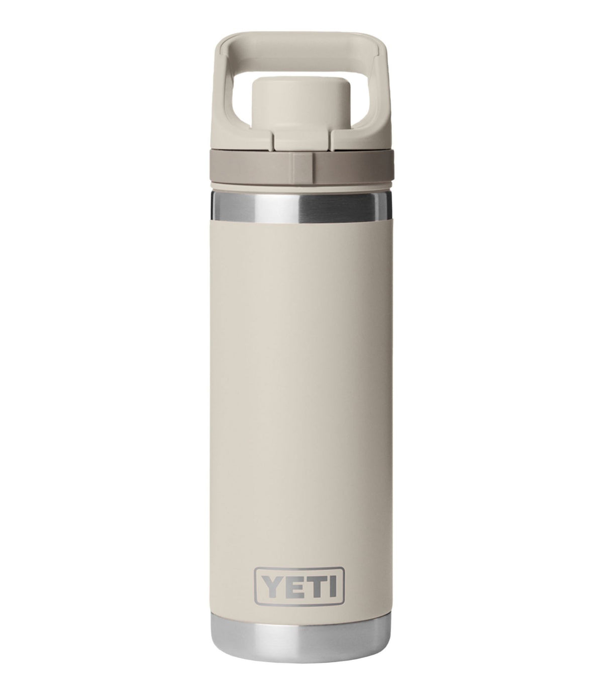 L.L.Bean Yeti Rambler Water Bottle with Flip Chug Cap, 18 oz. Cape Taupe