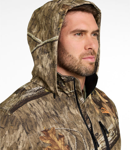 L.L.Bean Men's Hunter's Pathfinder Softshell Jacket, Camo Mossy Oak Country Roots