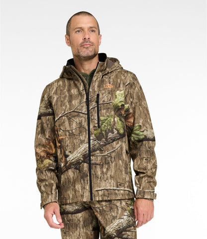 L.L.Bean Men's Hunter's Pathfinder Softshell Jacket, Camo Mossy Oak Country Roots