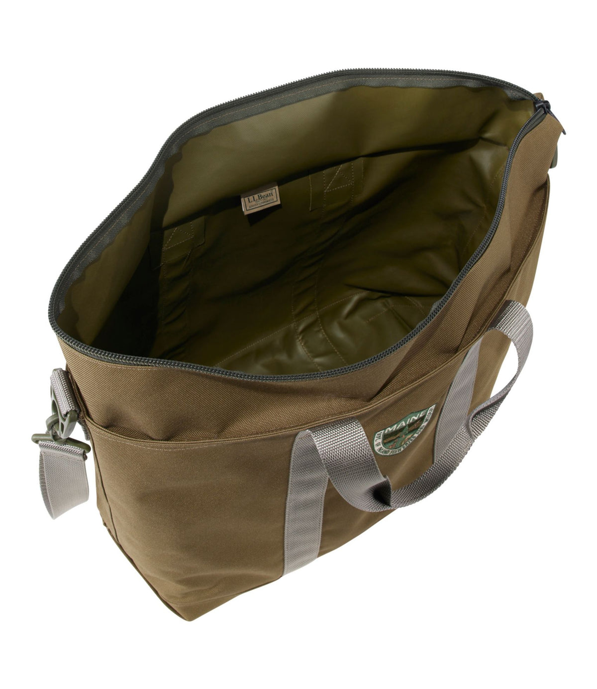 L.L.Bean Maine Warden's Tote Bag Olive Drab