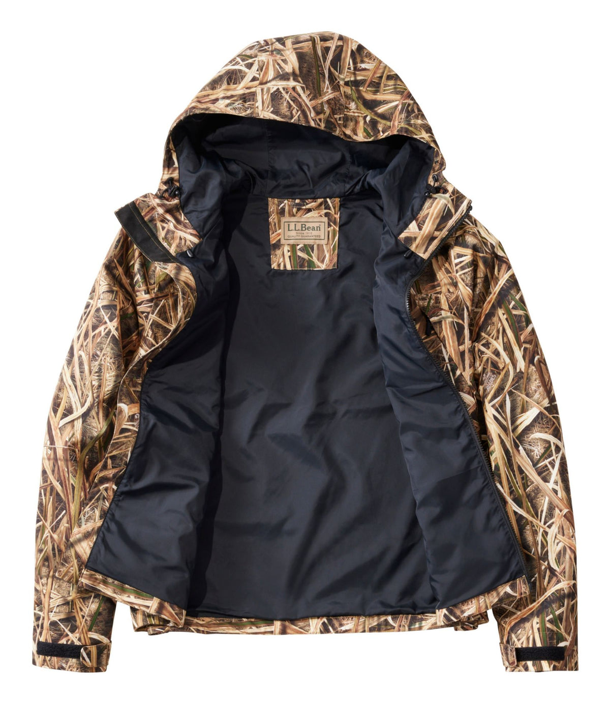 L.L.Bean Men's Apex Waterfowl Jacket Mossy Oak Shadow Grass Habitat