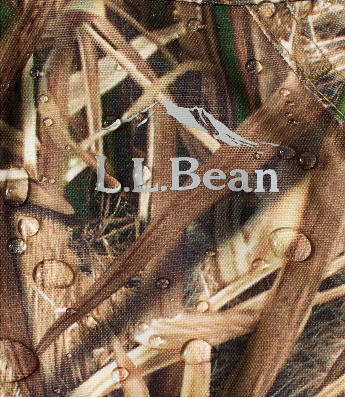 L.L.Bean Men's Apex Waterfowl Jacket Mossy Oak Shadow Grass Habitat