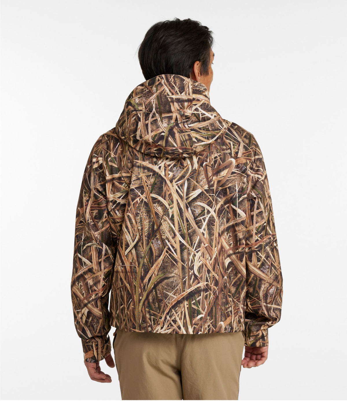 L.L.Bean Men's Apex Waterfowl Jacket Mossy Oak Shadow Grass Habitat