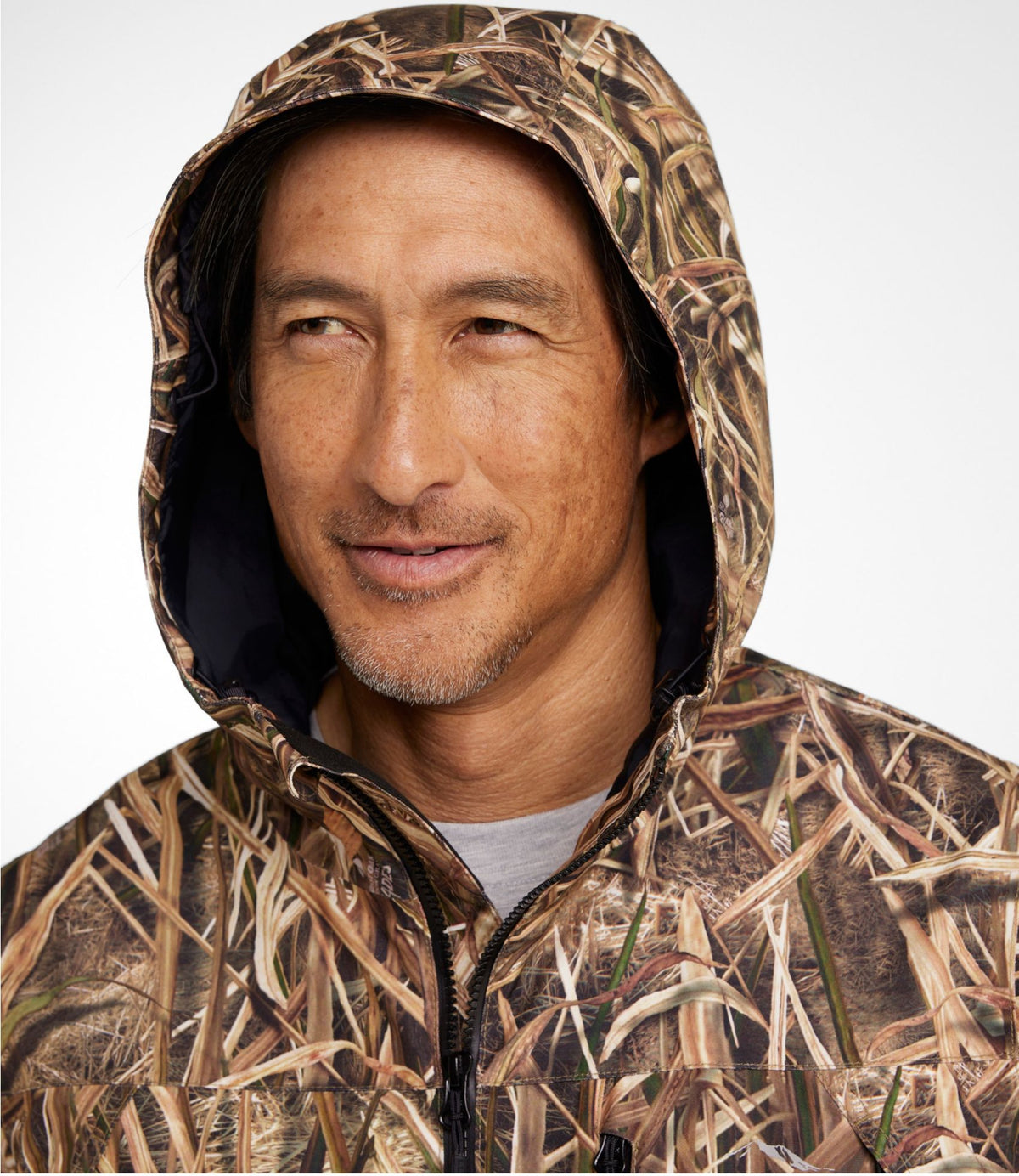 L.L.Bean Men's Apex Waterfowl Jacket Mossy Oak Shadow Grass Habitat