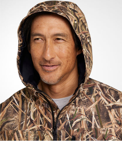 L.L.Bean Men's Apex Waterfowl Jacket Mossy Oak Shadow Grass Habitat