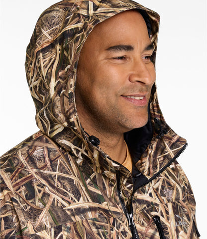 L.L.Bean Men's Apex Waterfowl Jacket Mossy Oak Shadow Grass Habitat