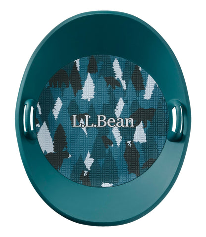 L.L.Bean Sonic Snow Saucer DLX Blue Pine Hidden Bears